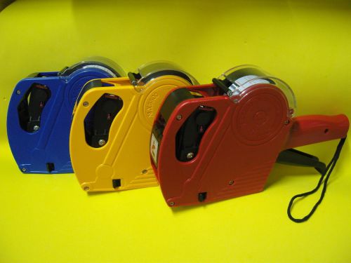 HOT 3 Color Price Gun Retail Store Pricing Tag Display Labeler 1Roll Label 1 Pcs