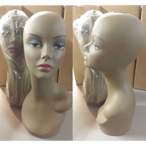 Mannequin Head Bust Wig Hair Jewelry Hat Scarf Display Model BRAND NEW