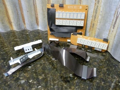 Casio pcr-t2000 replacement displays &amp; cables fully tested fast free shipping for sale