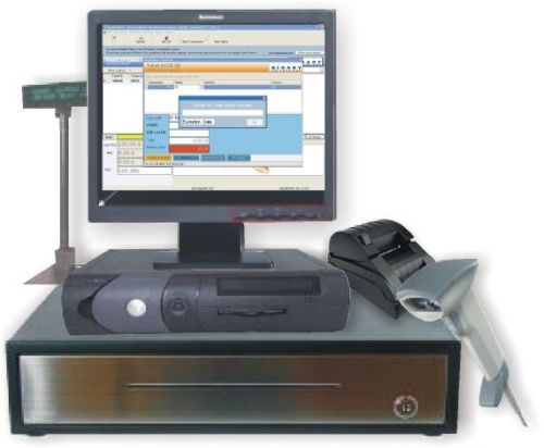 SharpPOINTS Premium Desktop All-in-One Point of Sales/Retail Management System