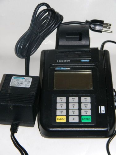 Hypercom ice 5500 credit card machine fast pos terminal for sale