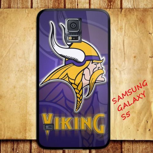 iPhone and Samsung Galaxy - Minnesota Vikings NFL Rugby Team Logo - Case