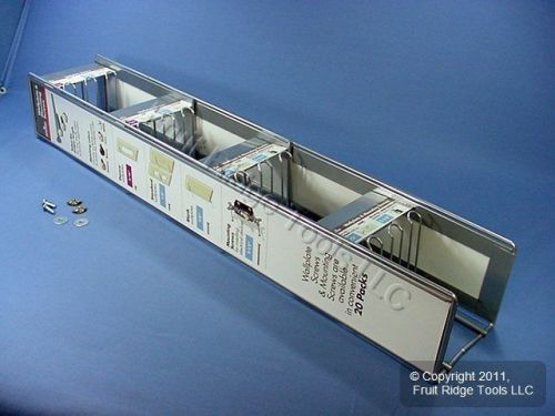 Leviton silver retail display rack 16050-wp for sale