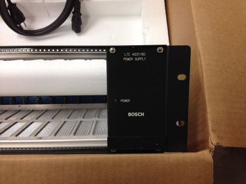 Bosch LTC4637/60 rack and power supply for fiber optic modules