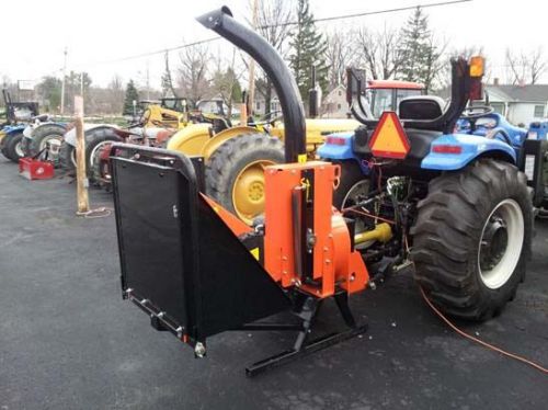 USED Bearcat CH5540H Chipper, 5&#034; Capacity, Hydraulic Feed, 3pt Hookup