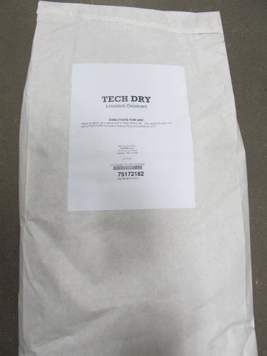 Tech Dry Drying Agent 40lb Swine Baby Pig Show Dairy Poultry Prevent Disease