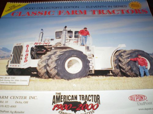 2000 Collector&#039;s Edition- Eleventh in Series Classic Farm Tractors Calendar