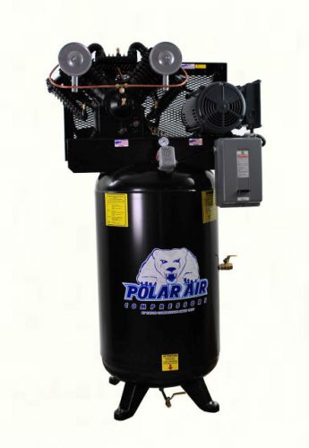 New Eaton Compressor Industrial 7.5 HP V4 80 Gallon Air Compressor