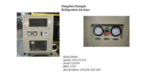 Refrigerated air dryer Hangzhou Shangda