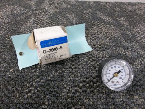 JOHNSON CONTROLS 1.5&#034; PRESSURE GAUGE 30 PSI 200 kPa G-2010-5 AIR GAS NEW