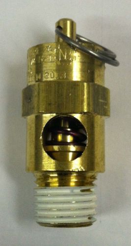 New air compressor safety relief popoff valve 200 psi 1/2&#034; npt for sale
