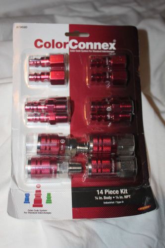 ColorConnex Coupler &amp; Plug kit - RED