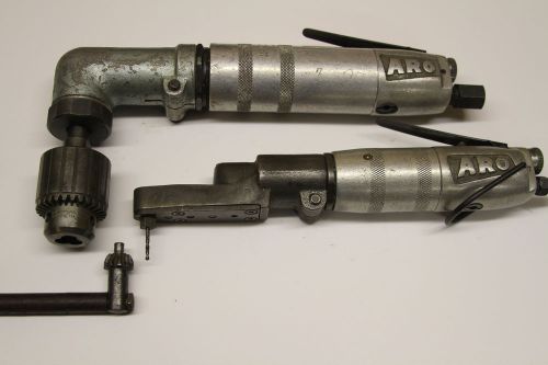 Aro straight pneumatic pancake drill &amp; 3/8 chuck angle drill aircraft tools for sale