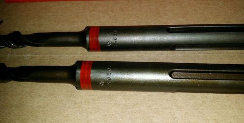 2 hilti te-y 1/2-21&#034; hammer drill bit for sale