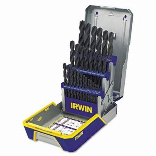 Irwin 29-Piece Black Oxide Industrial Drill Bit Set, w/Case (IRW3018004)