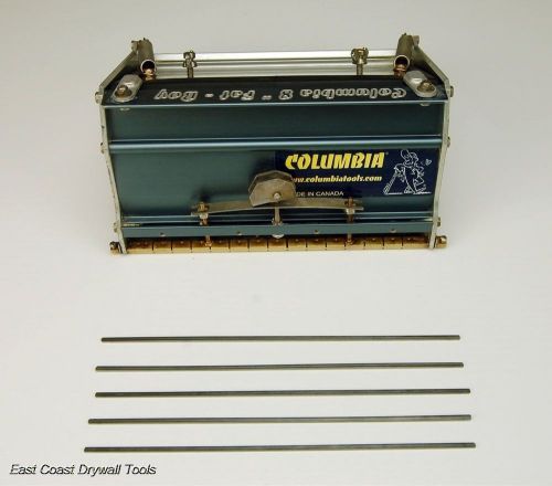 Used columbia drywall 8&#034; fat boy flat box  works w/ tapetech master 5 blades for sale
