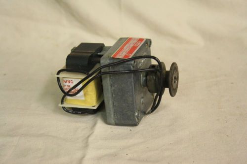 Small electric motor with pulley--could be used for small water pump for sale