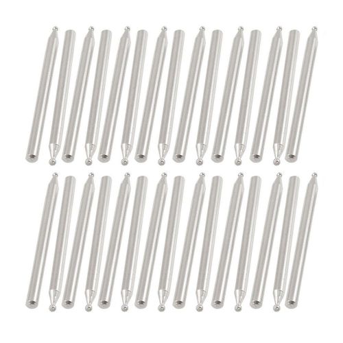30 pcs 3mm shank 1.5mm dia round ball point grinding diamond bits brand new! for sale