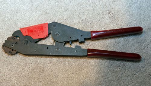 Burndy y2mr hand ratcheting crimper tool for sale