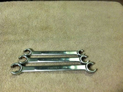 Great neck 3pc flarenut wrench set (used) for sale