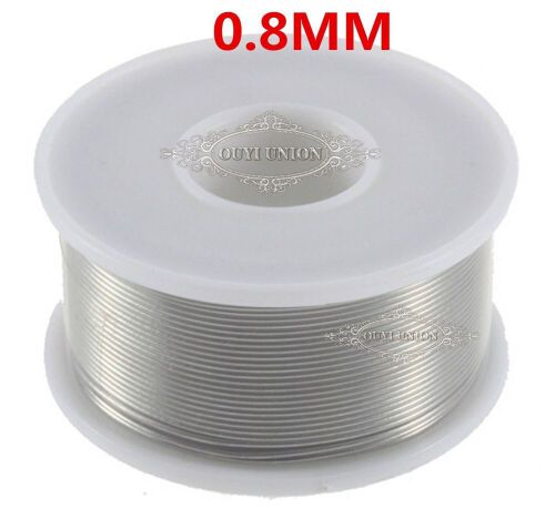 1pcsx 63/37 tin/lead 0.8mm rosin core solder wire flux solder welding iron reel for sale