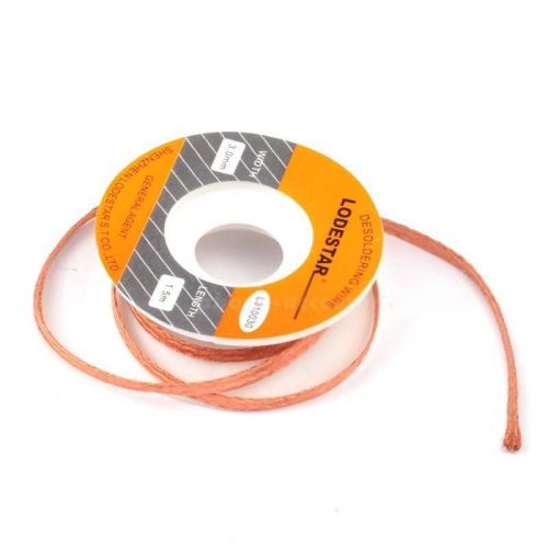 3 mm desoldering wire braid solder remover copper wick 1.5m length for sale