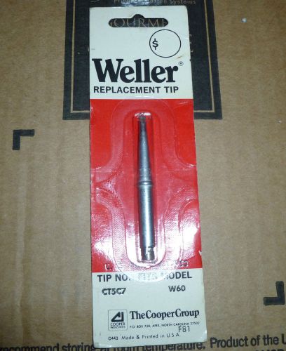 Weller CT5C7 Replacement Soldering Iron Tip for Model W60