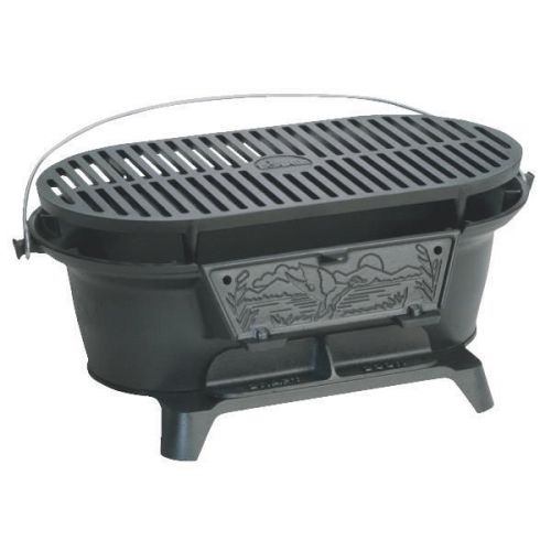 Lodge mfg co l410 lodge logic sportsman&#039;s charcoal grill-sportsman grill for sale