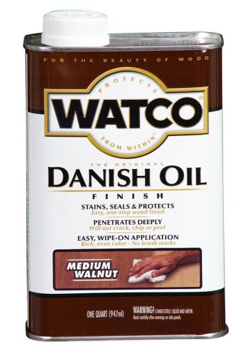 Rustoleum 242223 1 Quart Medium Walnut Danish Oil Finish