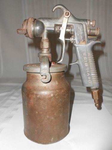 VINTAGE &#034;DEVILBISS&#034; PAINT SPRAYER ~ &#034;TYPE KR-501&#034; ~ &#034;SUCTION FEED CUP&#034;