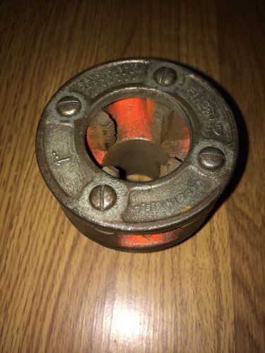 Ridgid 11r 11-r 1&#034; ratchet pipe threader die head complete used for sale