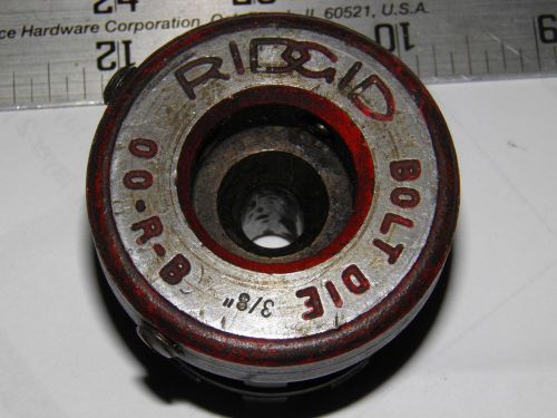 Ridgid pipe threading die 00-r 3/8&#034; guaranteed for life from ridgid,very good for sale