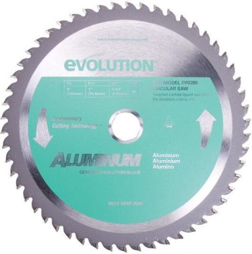 EVOLUTION TCT 9&#034; ALUMINUM-CUTTING SAW BLADE - 230BLADEAL