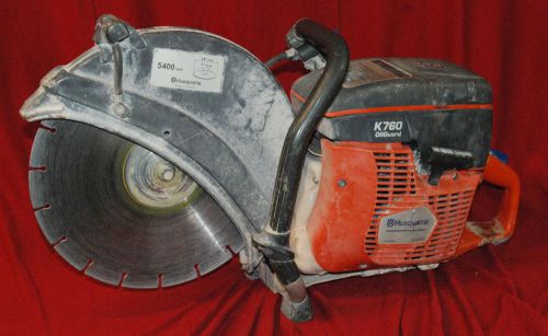 Husqvarna K760 14” Concrete Cut Off Saw - Good Used Condition