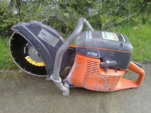 HUSQVARNA K750 DISC CUTTER EXCELLENT RUNNER COMES WITH DIAMOND DISC