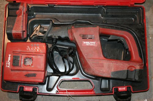 HILTI WSR 650-A CORDLESS RECIPROCATING SAW 24v WSR650A