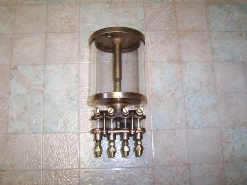 Vintage Lubricator -  Oiler - Steam Engine - Hit Miss Engine Lubricator Oiler