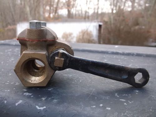 Vintage LUNKENHEIMER Brass 1/2&#034; HANDY VALVE STEAM ENGINE? Whistle?