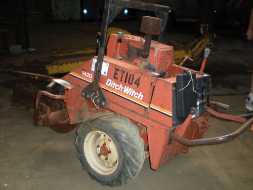 DITCH WITCH 1420, WALK BEHIND TRENCHER, TRI WHEELED,ALL HYDRAULIC,PRICED TO SELL