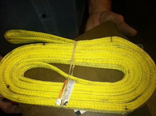 A.s.c. idn - nylon web sling -choker straps    ee104x6  10&#039; x 1&#034;  single stitch for sale