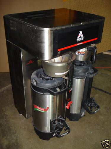 Vnc grindmaster dual airpot coffee brewer, dispensers for sale