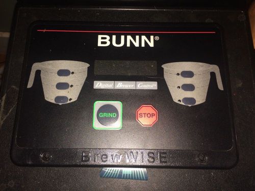 Bunn 35574 Membrane Switch And Bezel For Mhg Coffee Grinder