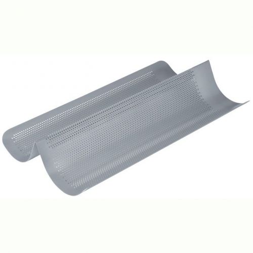 Chicago metallic perforated french bread pan - commercial ii non-stick 59610 for sale
