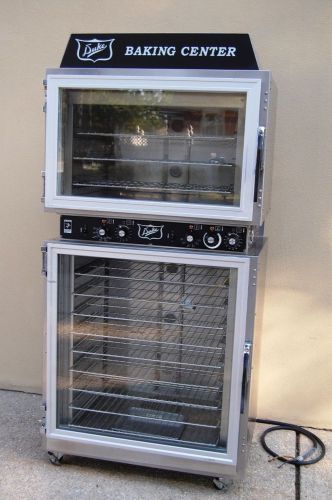 Duke convection oven &amp; proofing cabinet, baking center, excellent cond. for sale