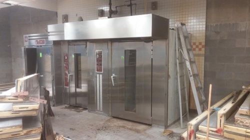 Bakers aid double bakery rack oven (nat gas) hood included for sale