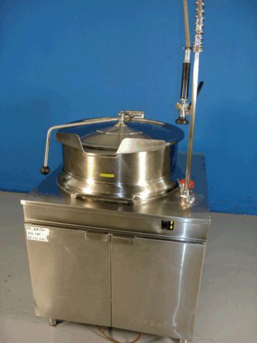 Cleveland kdm-25t 25 gallon tilting kettle direct steam very nice for sale
