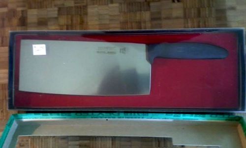 Chinese cooks knife. dexter russel soft grip 8-in by 3-in oriental chef knife for sale