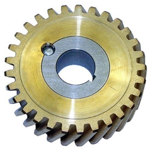 Hobart mixer worm wheel gear, bronze with bushing fits a-120 a-200, oem # 124751 for sale