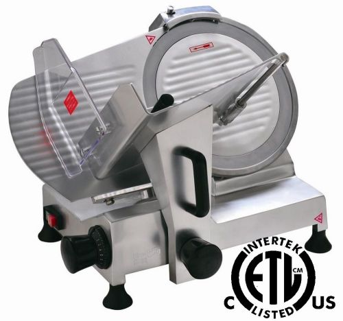 New meat slicer 10&#034; blade commercial deli meat cheese food slicer hbs-250a for sale