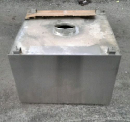 36&#034;x 36&#034; x 24&#034; tall Stainless Steel Condensation ventilation Hood.